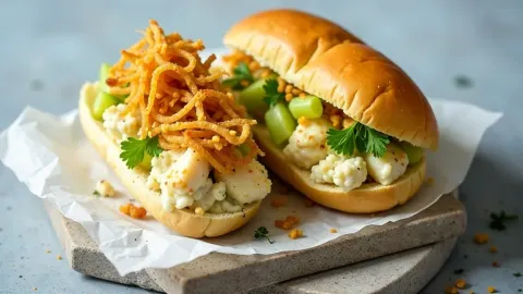 Lobster rolls s vanilkovou majonézou