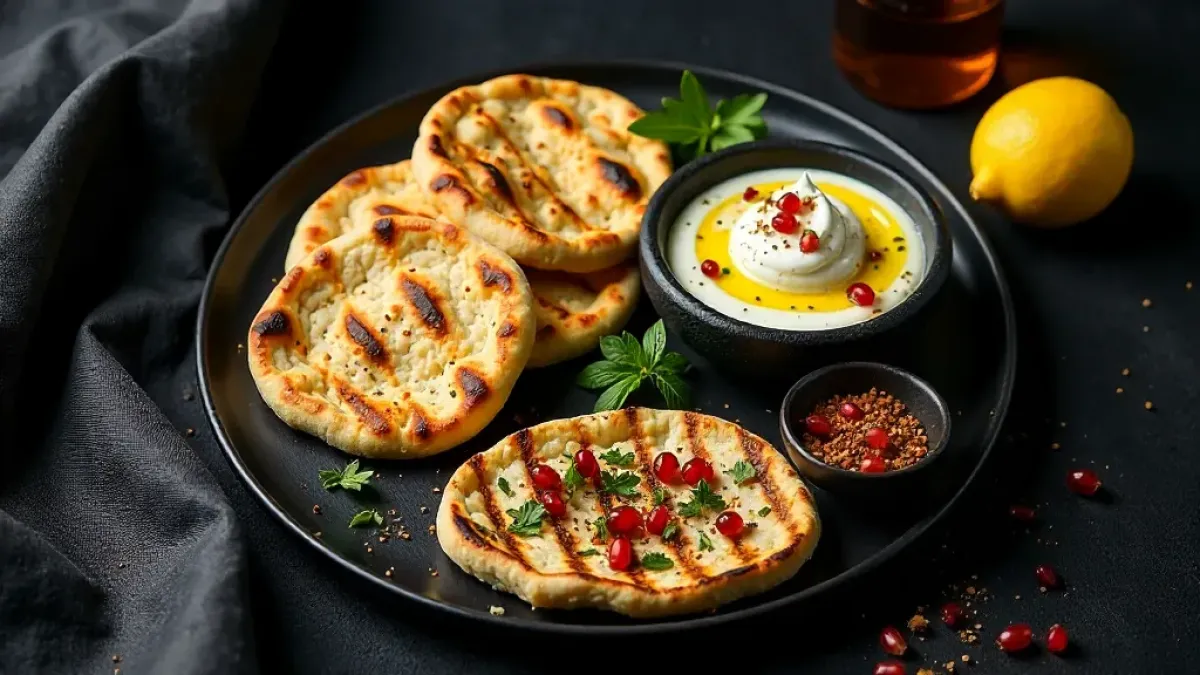Baba ghanoush z grilovaného lilku