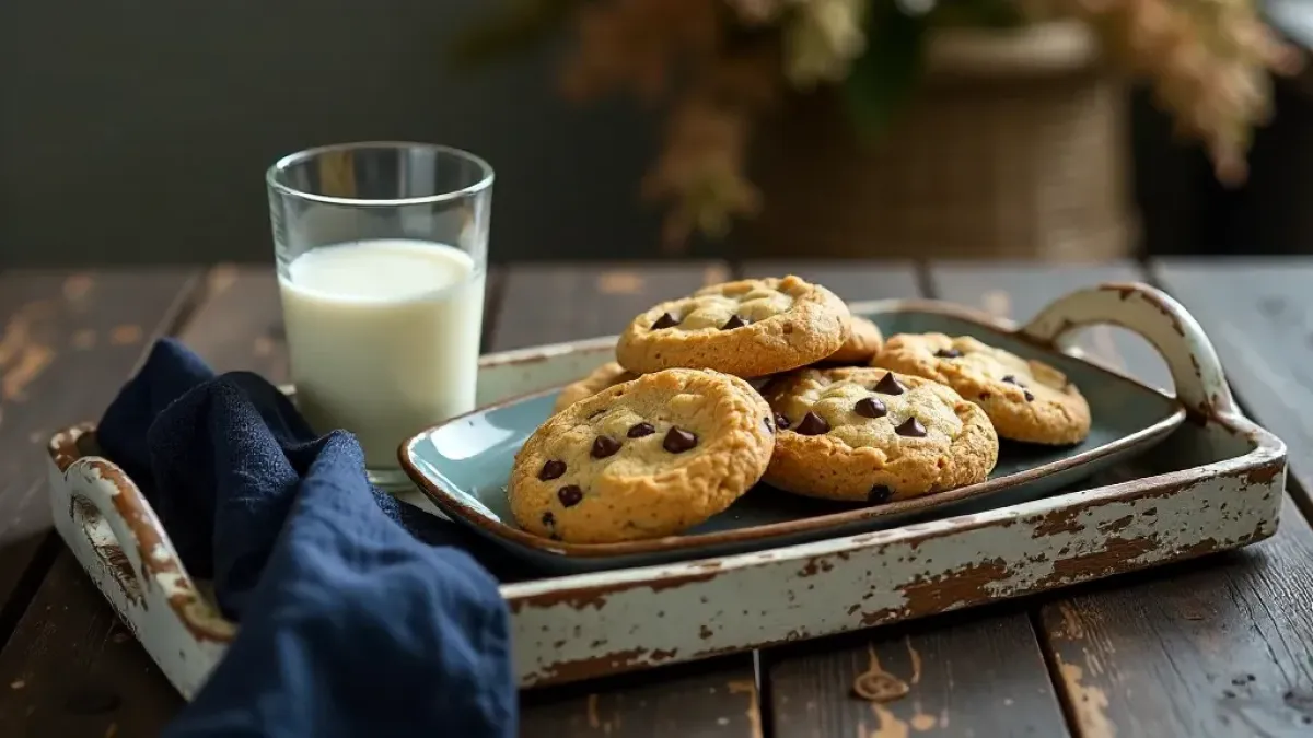 Čokoládové cookies na grilu