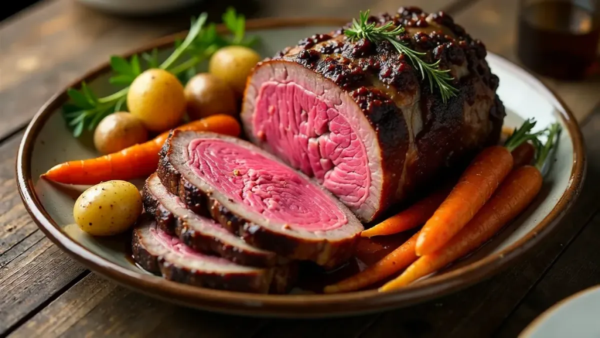 Hovězí prime rib na rožni