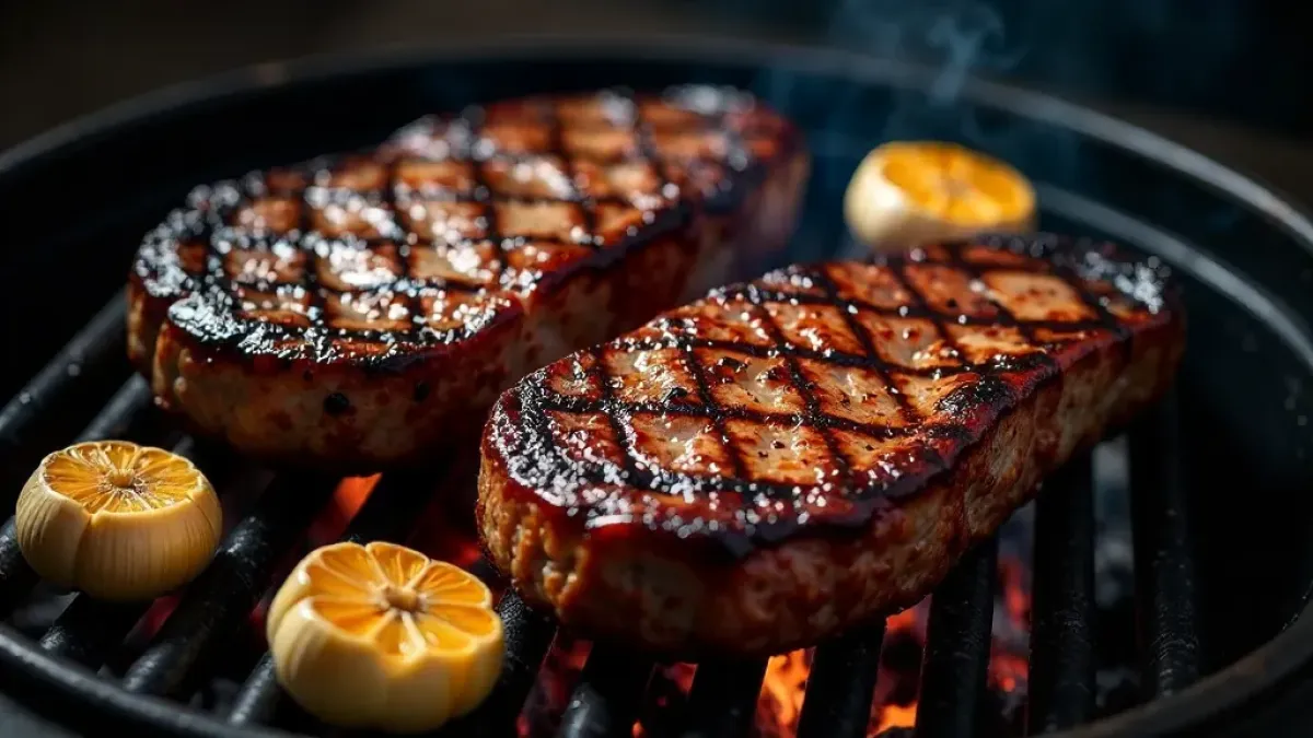 Porterhouse steak na grilu