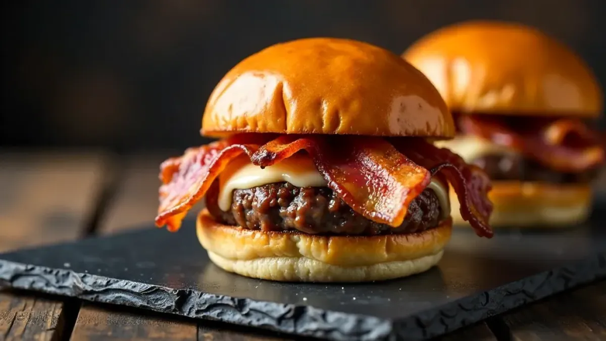 Smash burger patty melt