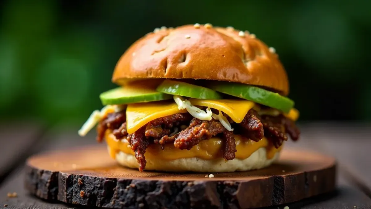 Torta s barbacoa