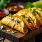 Hovězí birria tacos